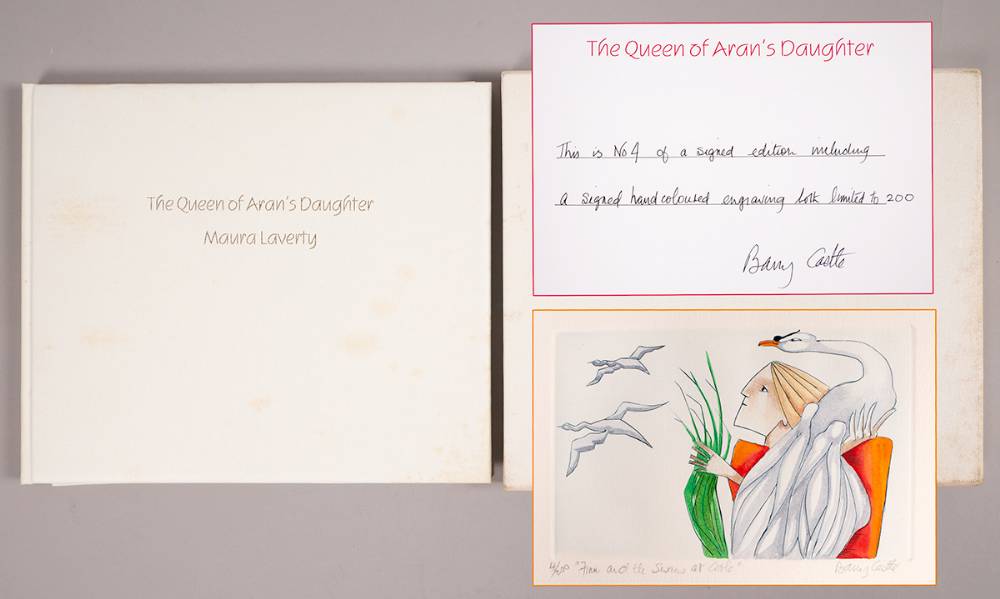 THE QUEEN OF ARAN'S DAUGHTER, PAINTINGS BY BARRY CASTLE by Maura Laverty (1907-1966) at Whyte's Auctions