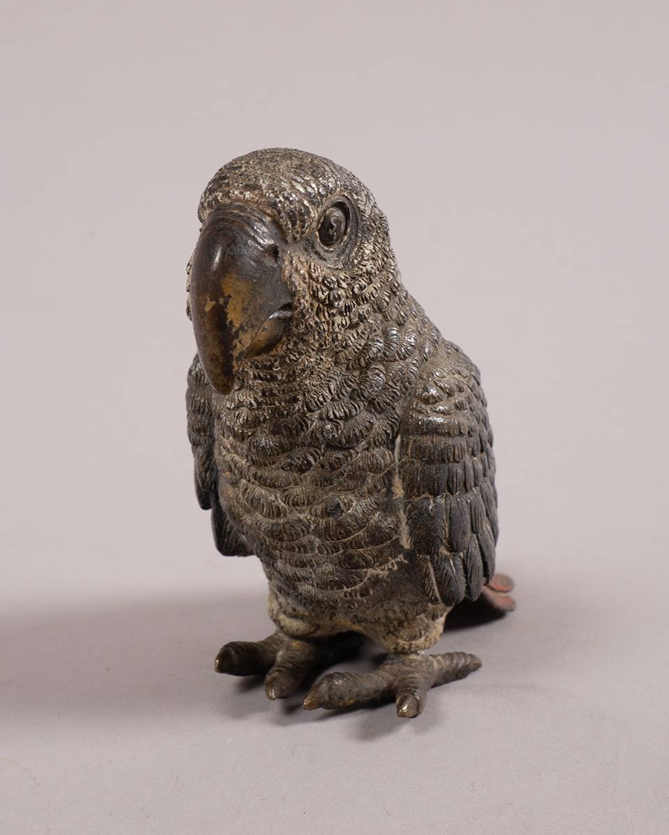 PARROT by Franz Bergmann sold for 520 at Whyte's Auctions
