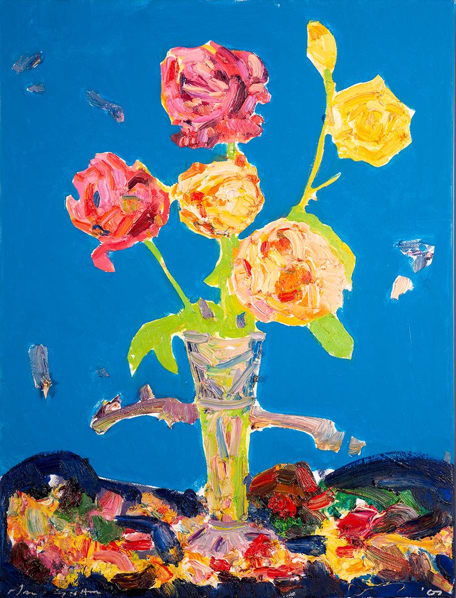 FLOWER STUDY, 2007 by Brian MacMahon sold for 460 at Whyte's Auctions
