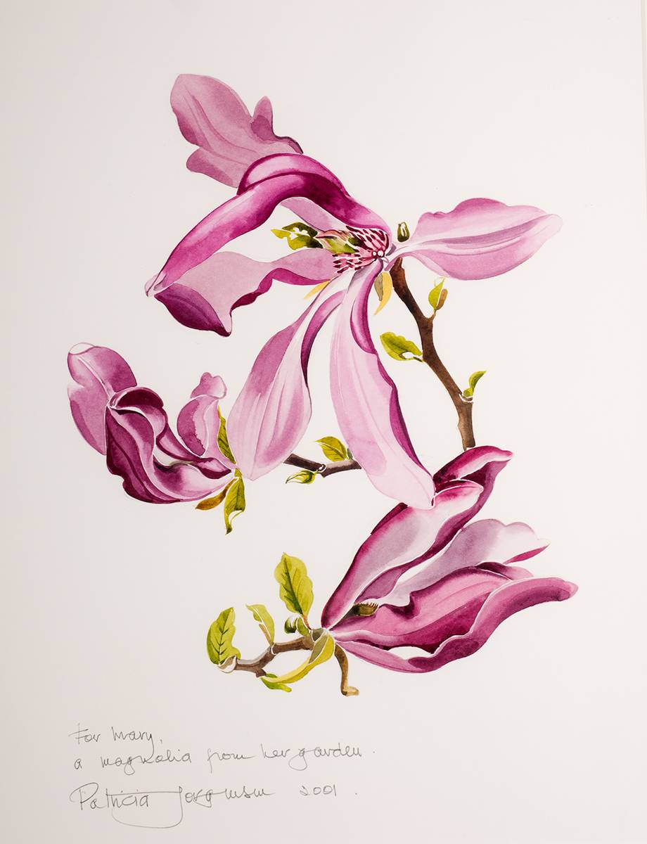 MAGNOLIA, 2001 by Patricia Jorgensen (b.1936) at Whyte's Auctions