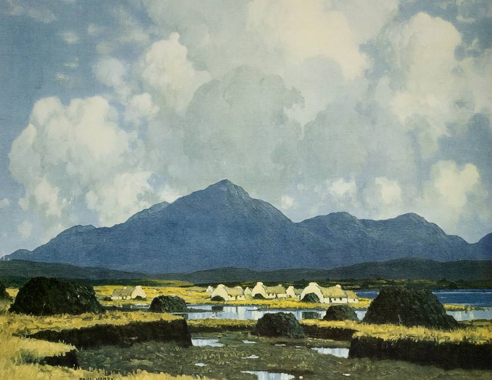 HEART OF CONNEMARA by Paul Henry sold for 1,500 at Whyte's Auctions