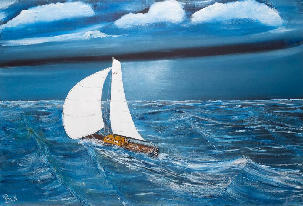 SAILING TO NOWHERE by Ben van Heerden sold for 140 at Whyte's Auctions