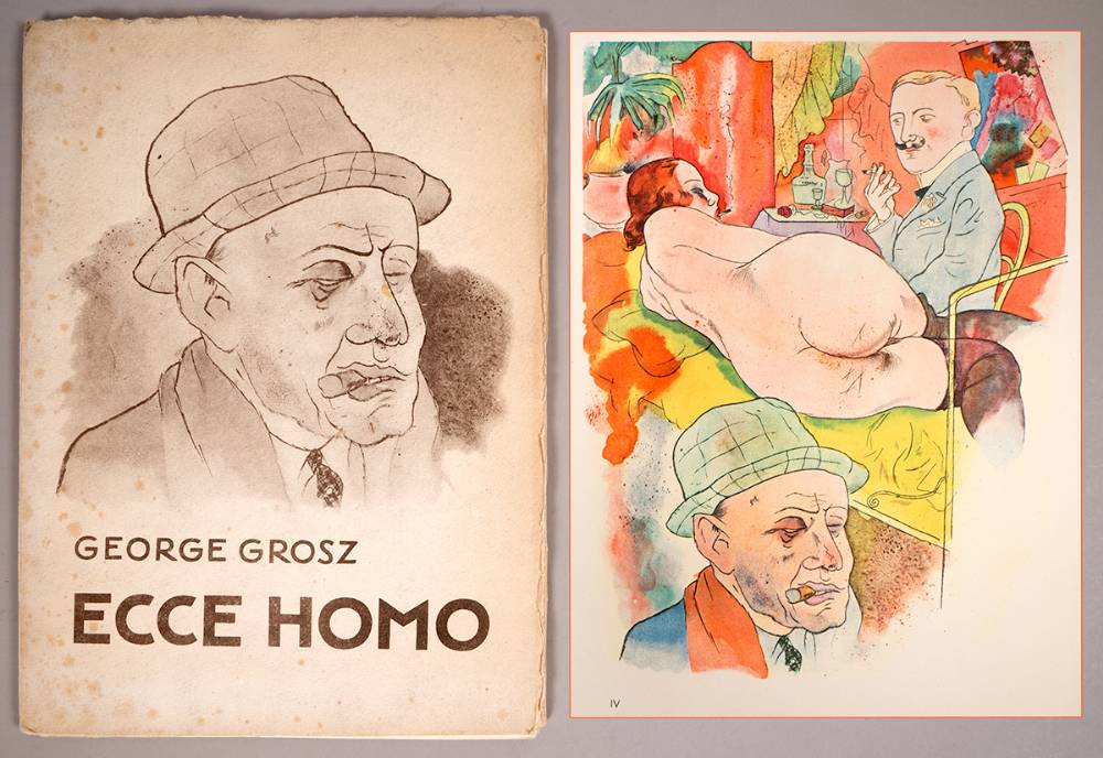 ECCE HOMO (EDITION B), 1923 by George Grosz sold for 2,100 at Whyte's Auctions