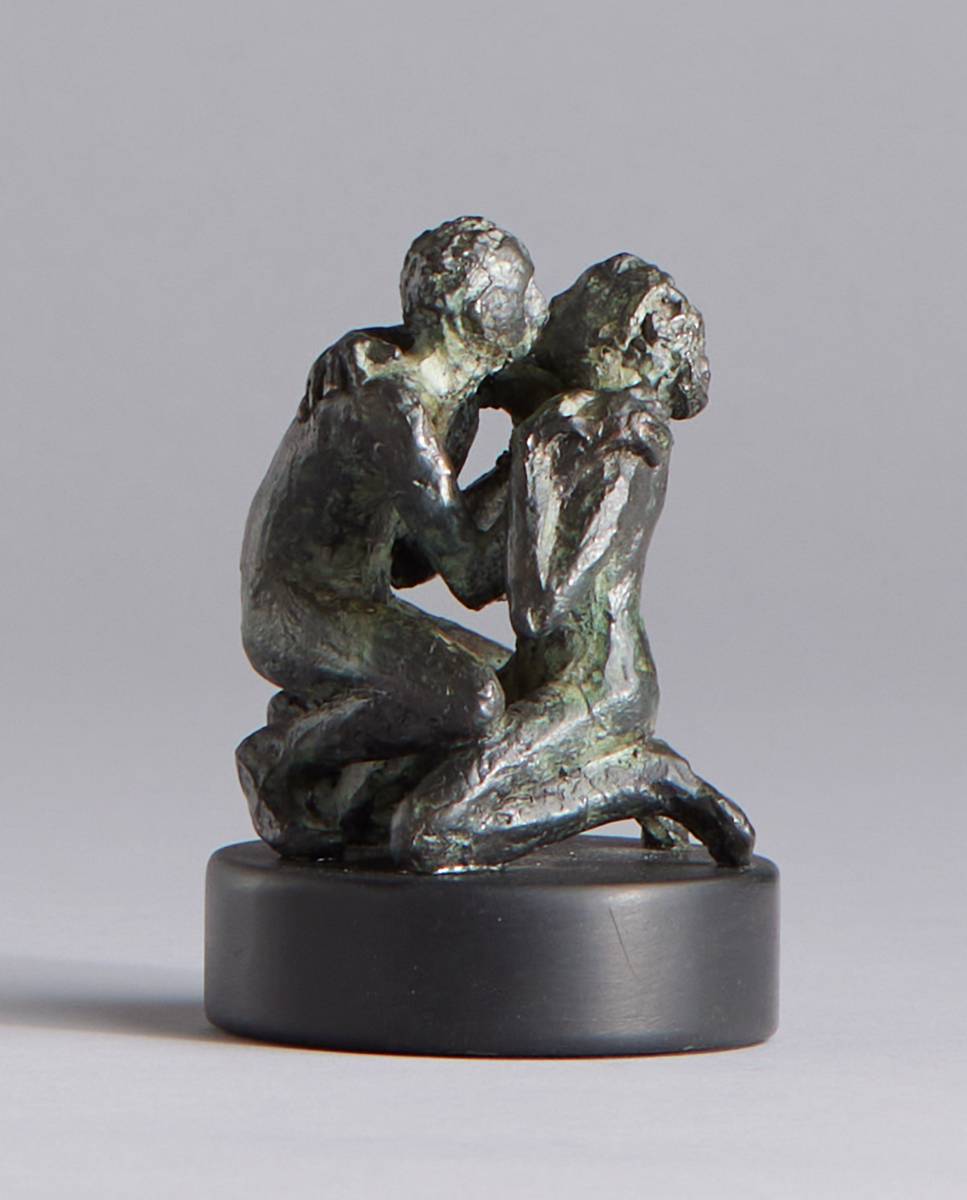 KISSING COUPLE by Rowan Gillespie sold for 2,200 at Whyte's Auctions