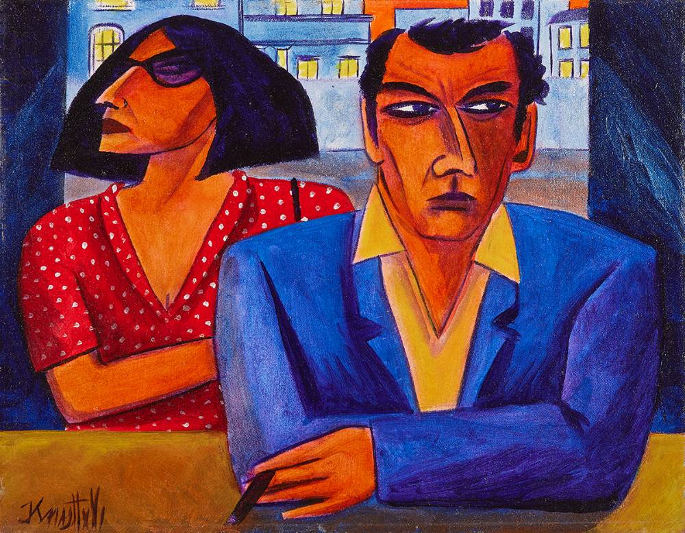 MAN AND WOMAN by Graham Knuttel (1954-2023) at Whyte's Auctions