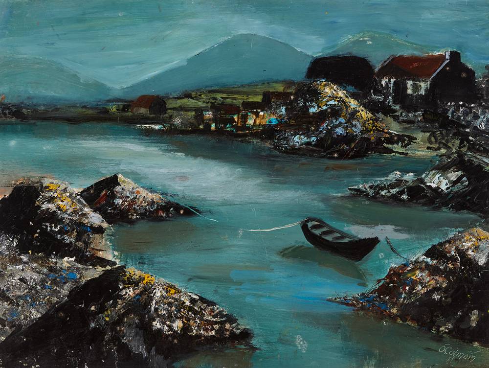 EVENING, ERLOUGH by Samus  Colmin (1925-1990) at Whyte's Auctions