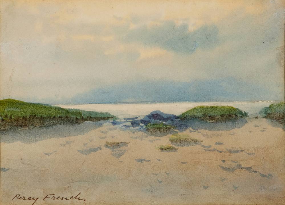COASTAL SCENE, DONEGAL by William Percy French (1854-1920) at Whyte's Auctions