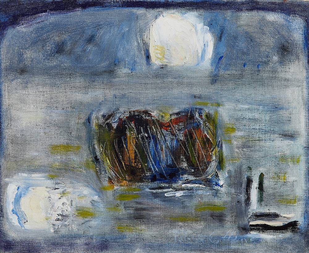 MOON OVER THE LAKE by Patrick Collins sold for 4,800 at Whyte's Auctions