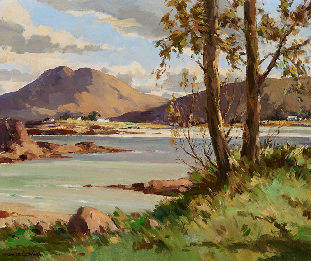 ON MULROY BAY, COUNTY DONEGAL by Maurice Canning Wilks sold for 1,400 at Whyte's Auctions