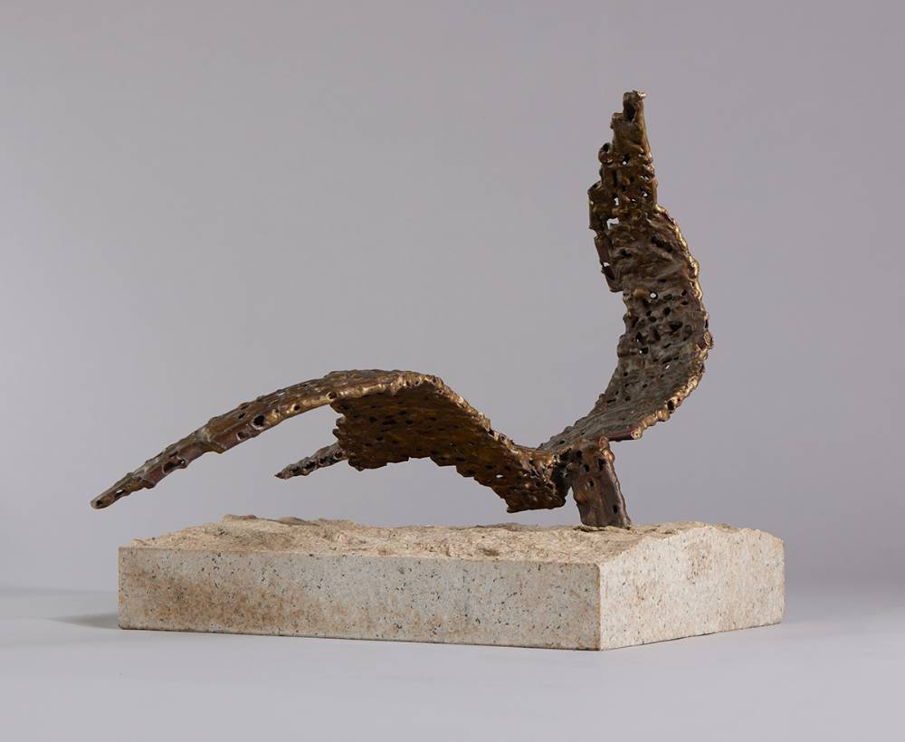 BIRD IN FLIGHT by John Behan sold for 2,000 at Whyte's Auctions