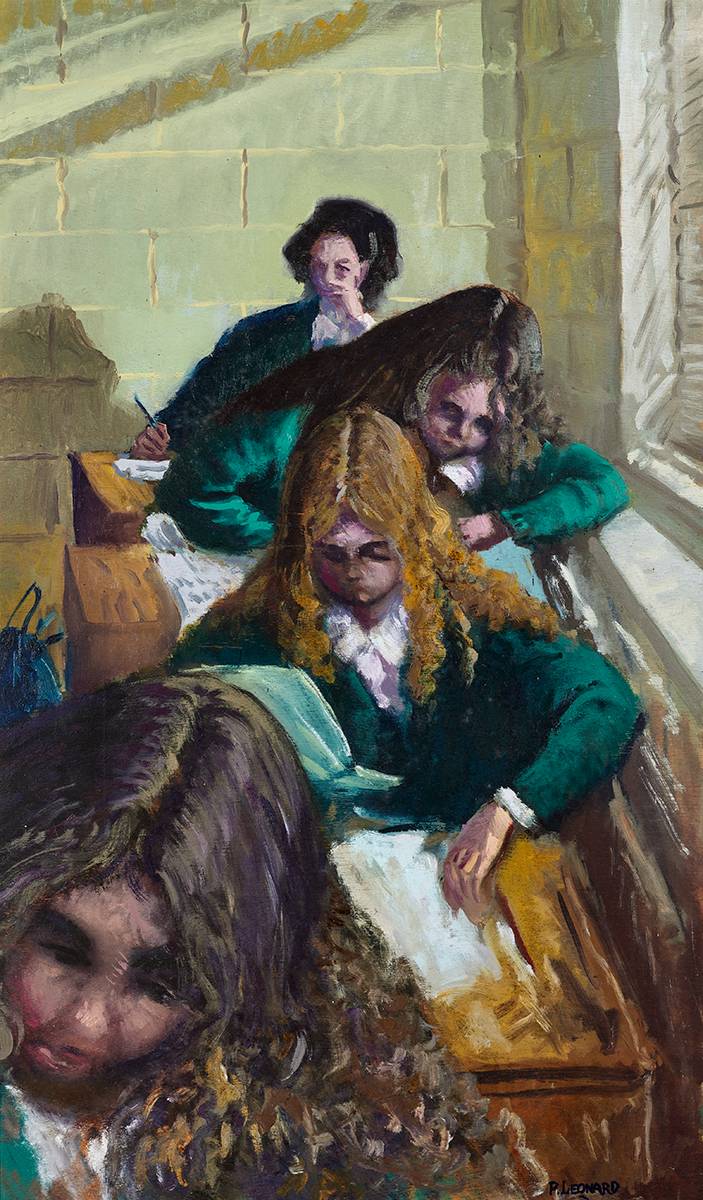 EASTER TEST, VIRGO CLEMENS COLLEGE, COOLOCK, DUBLIN, 1973 by Patrick Leonard HRHA (1918-2005) at Whyte's Auctions