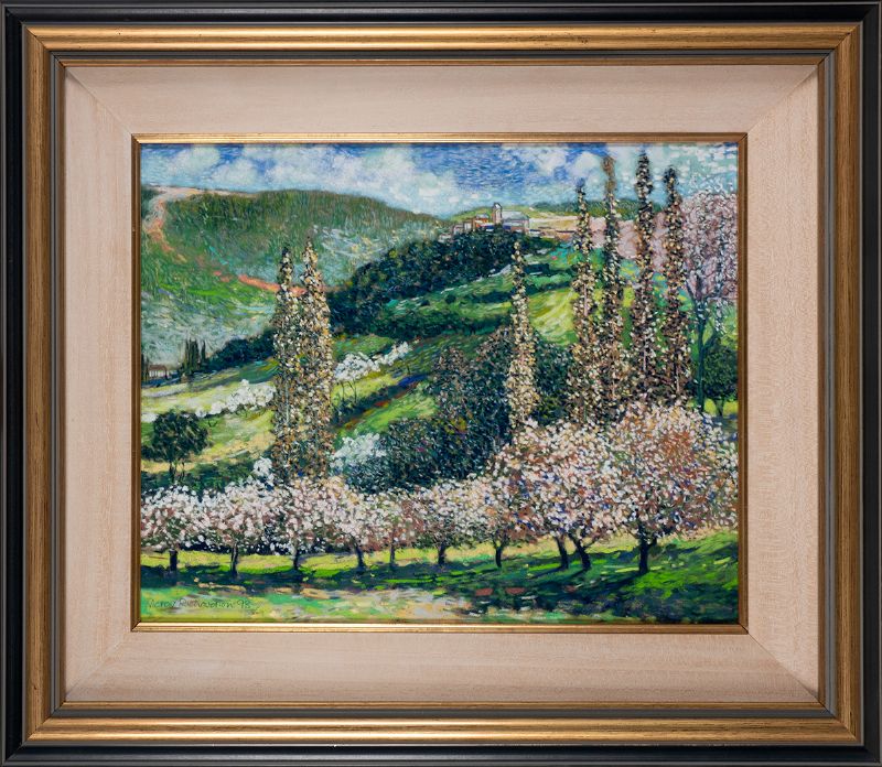 WALNUT TREES NEAR VETZ, DORDOGNE, 1993 by Victor Richardson sold for 750 at Whyte's Auctions