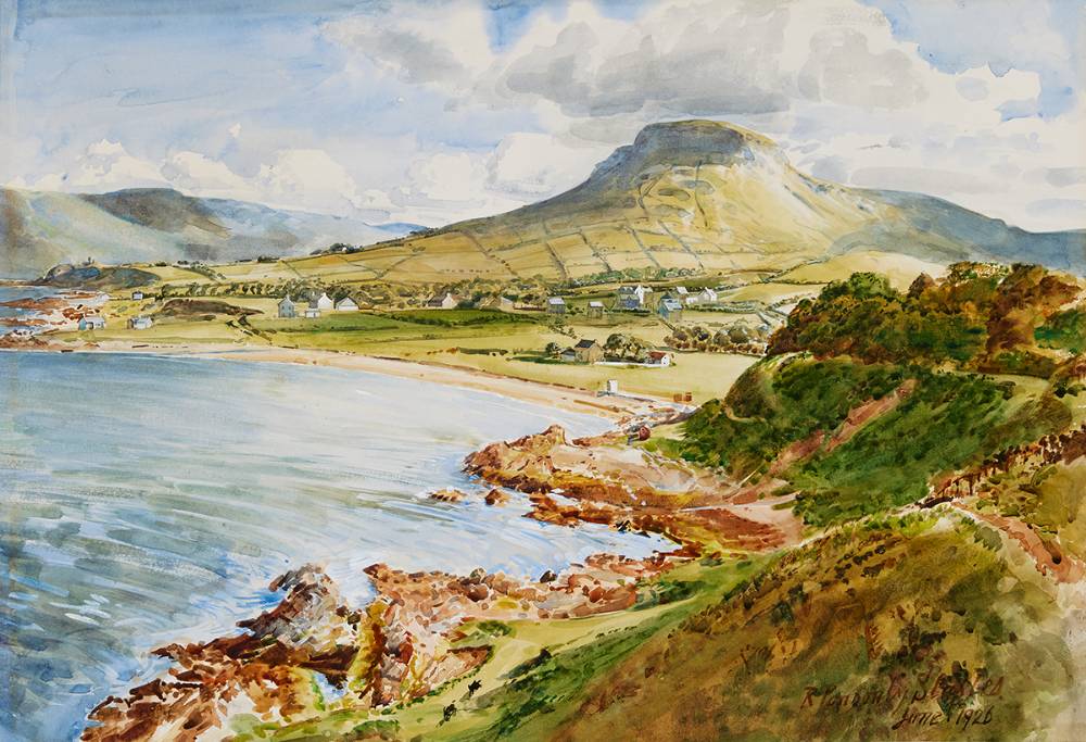 COASTAL SCENE, 1926 by Sir Robert Ponsonby Staples RBA (1853-1943) at Whyte's Auctions