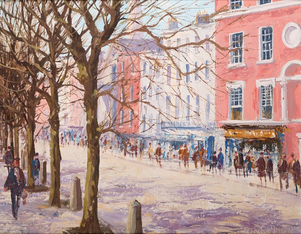 STUDY FOR ST. STEPHEN'S GREEN, DUBLIN by Fergus O'Ryan sold for 500 at Whyte's Auctions