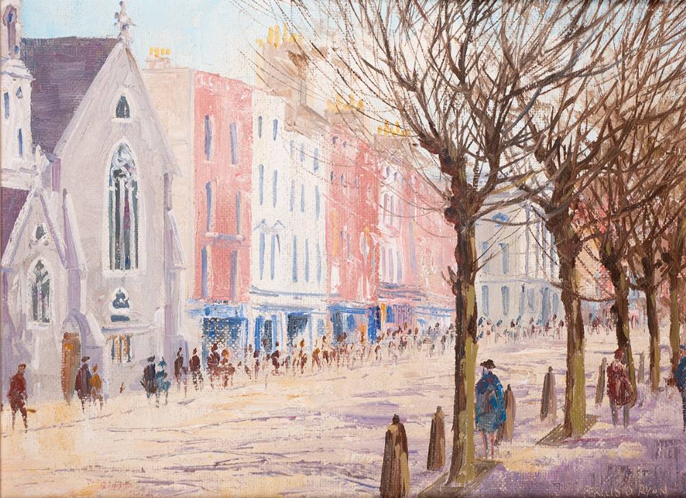 ST. STEPHEN'S GREEN, DUBLIN by Fergus O'Ryan sold for 450 at Whyte's Auctions