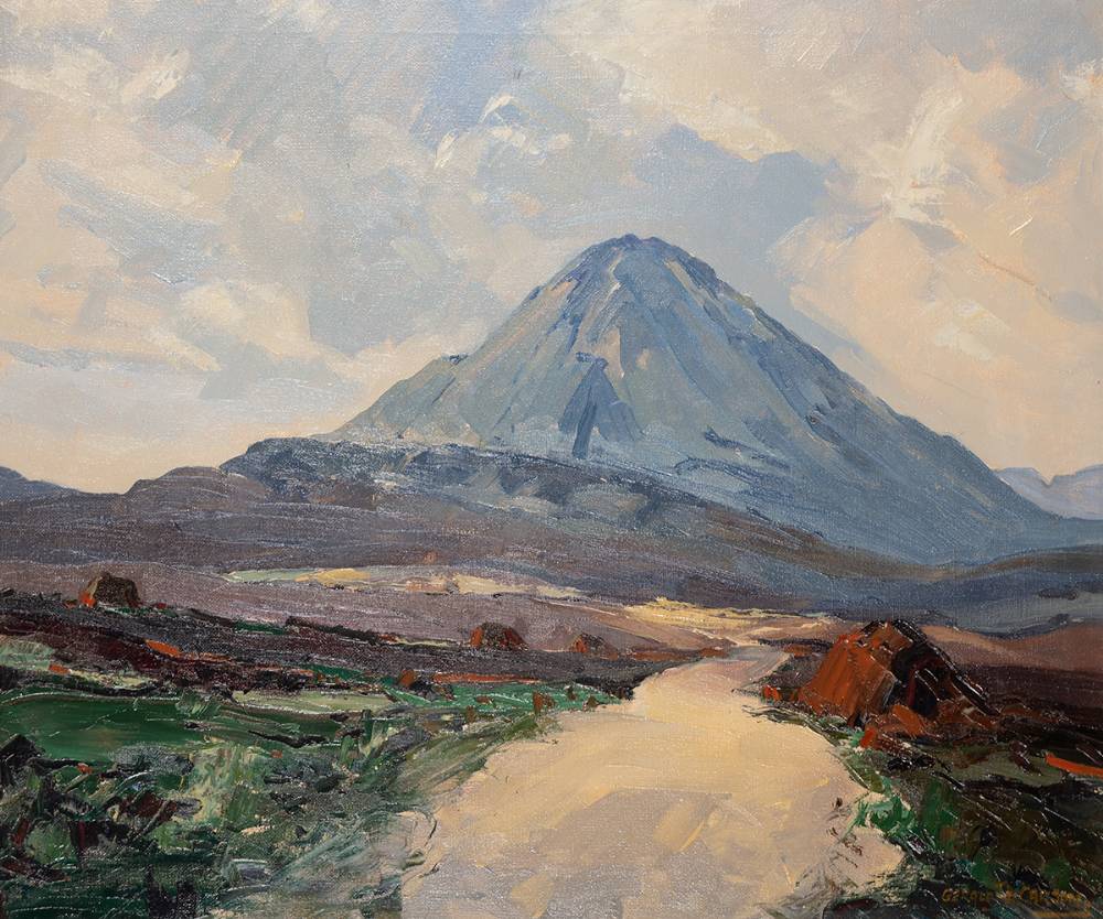 ERRIGAL, COUNTY DONEGAL by Gerard T. A. Carson sold for 290 at Whyte's Auctions