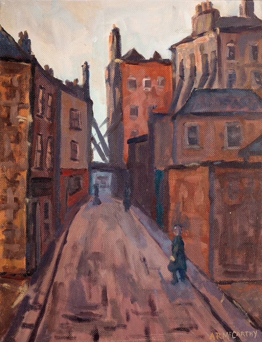 COLES LANE, DUBLIN by Tom McCarthy sold for 380 at Whyte's Auctions