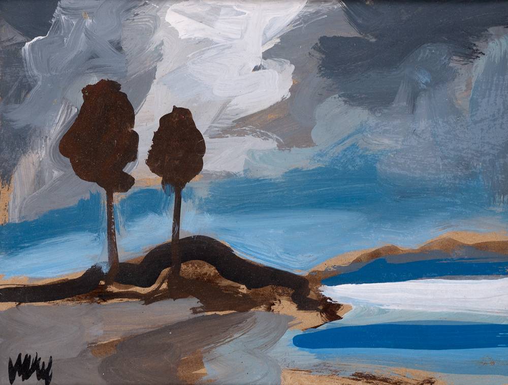 TWO TREES BY THE SHORE by Markey Robinson (1918-1999) at Whyte's Auctions