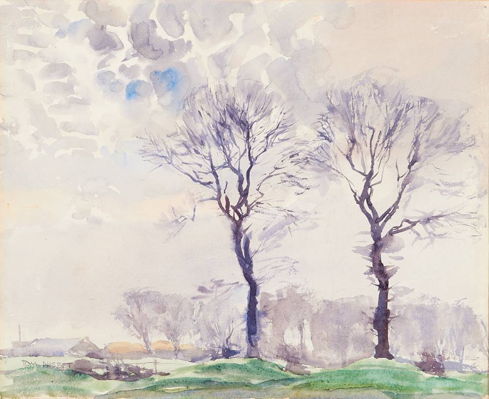 WINTER TREES by Tom Nisbet sold for 150 at Whyte's Auctions