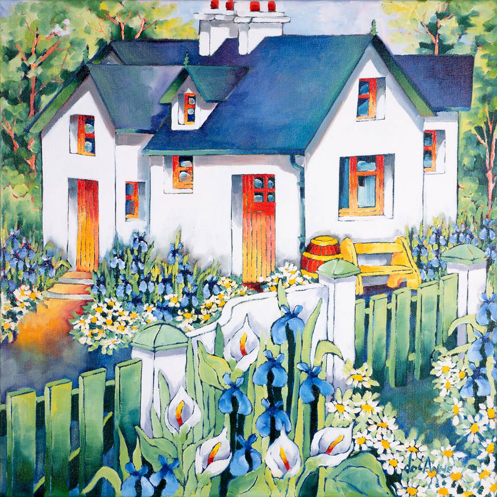 COTTAGE, COUNTY KERRY by Jo-Ann Yellen (b.1959) at Whyte's Auctions