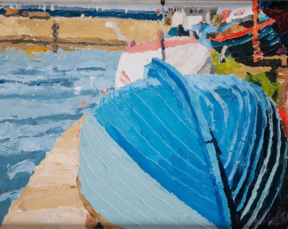 BULLOCK HARBOUR, SANDYCOVE, COUNTY DUBLIN by Stephen Cullen (b.1959) at Whyte's Auctions