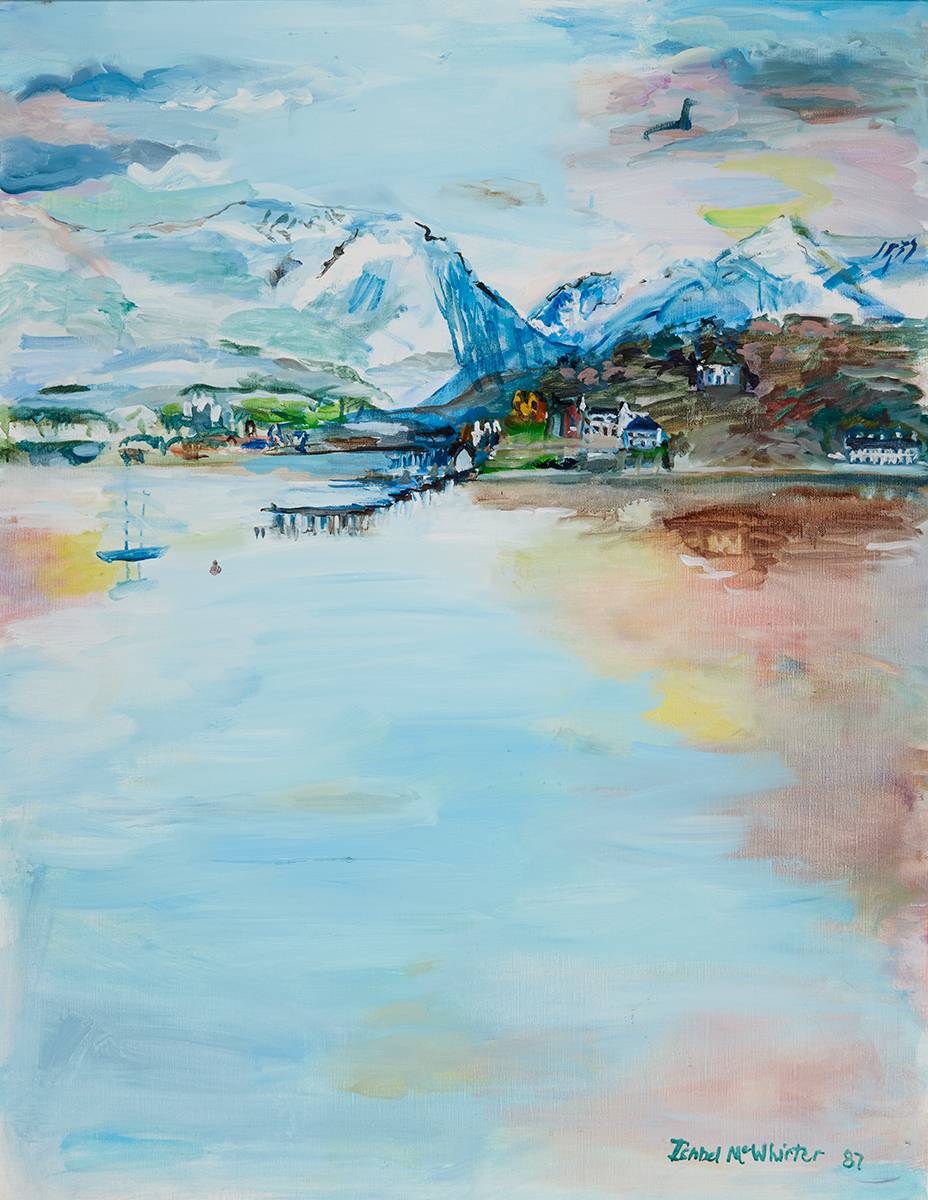 MENAI STRAITS, 1987 by Ishbel McWhirter sold for 520 at Whyte's Auctions