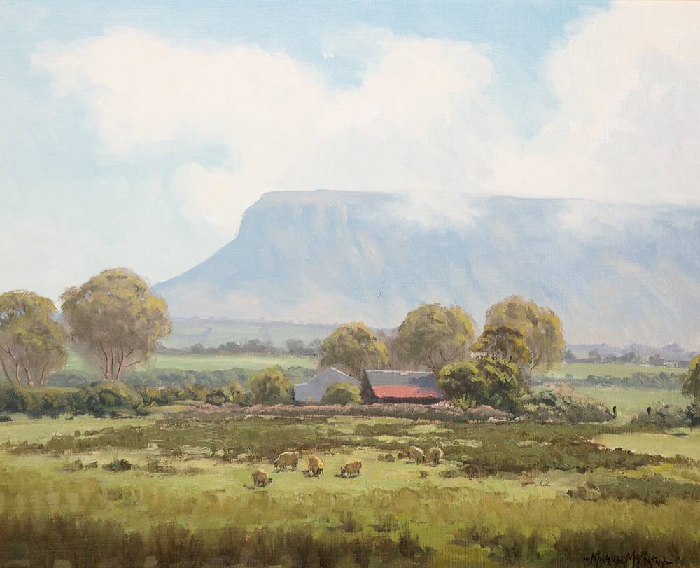 MIST ON THE MOUNTAIN, BENBULBEN, COUNTY SLIGO, 2005 by Michael McCarthy sold for 360 at Whyte's Auctions