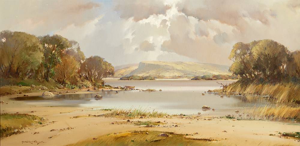 LOCH MACNEAN, FROM BELCOO, COUNTY FERMANAGH by Arthur H. Twells RUA (1921-1996) at Whyte's Auctions