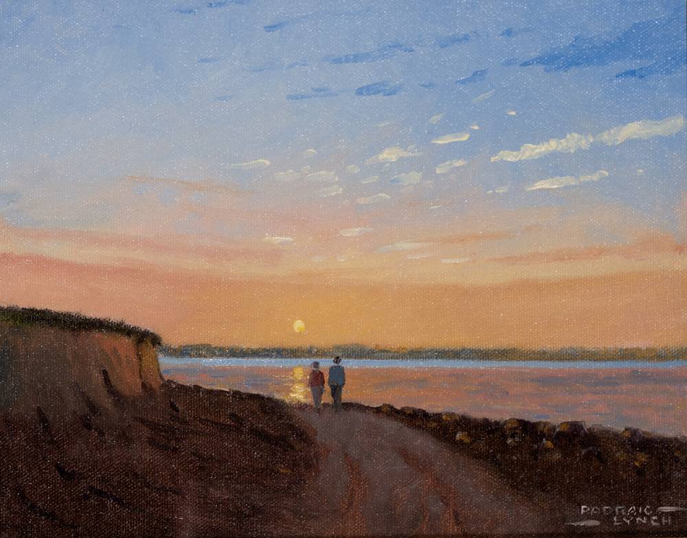 SUMMER EVENING, SALTERSTOWN, COUNTY LOUTH, 2002 by Padraig Lynch (b.1936) at Whyte's Auctions