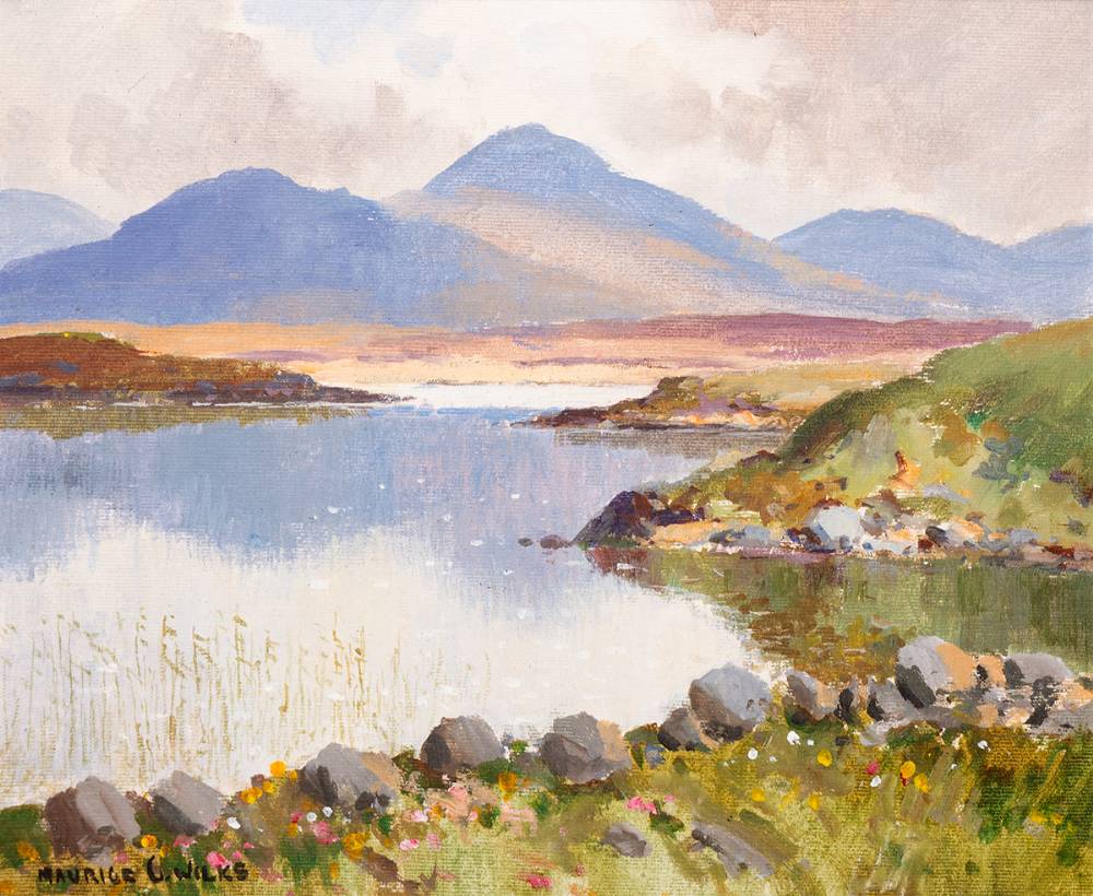 PEACE OF THE WEST, CLIFDEN BOG ROAD, CONNEMARA by Maurice Canning Wilks RUA ARHA (1910-1984) at Whyte's Auctions