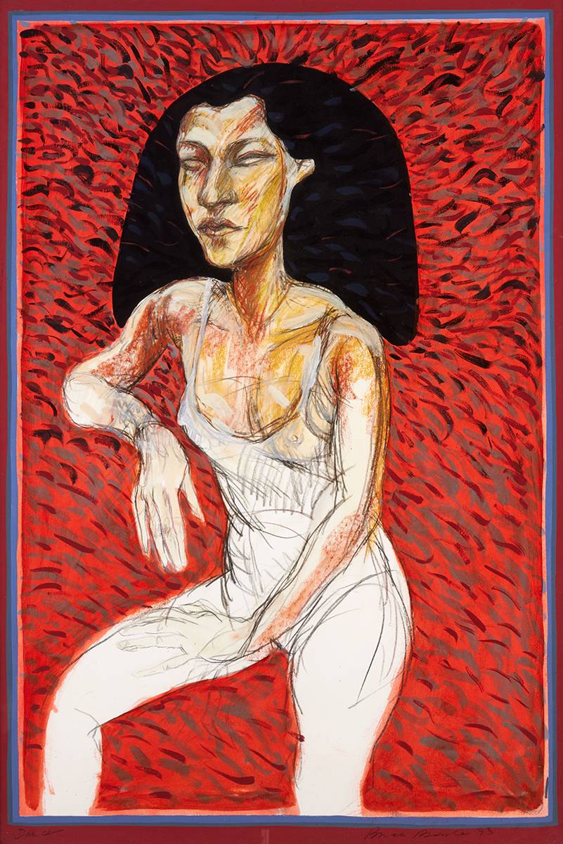 DANCER, 1993 by <br>Brian Bourke HRHA (b.1936) at Whyte's Auctions