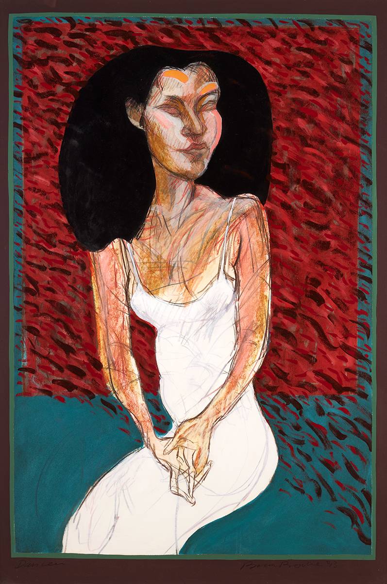 DANCER, 1993 by Brian Bourke sold for 800 at Whyte's Auctions