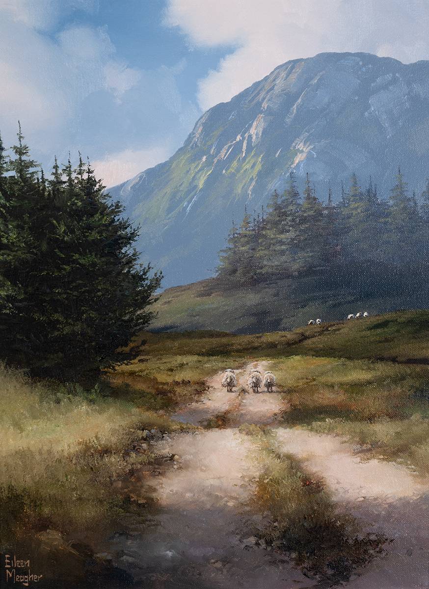 SHEEP NEAR CRAGG, 2005 by Eileen Meagher sold for 1,000 at Whyte's Auctions