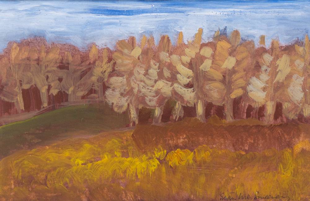TREES ON A HILL by Sen McSweeney HRHA (1935-2018) at Whyte's Auctions