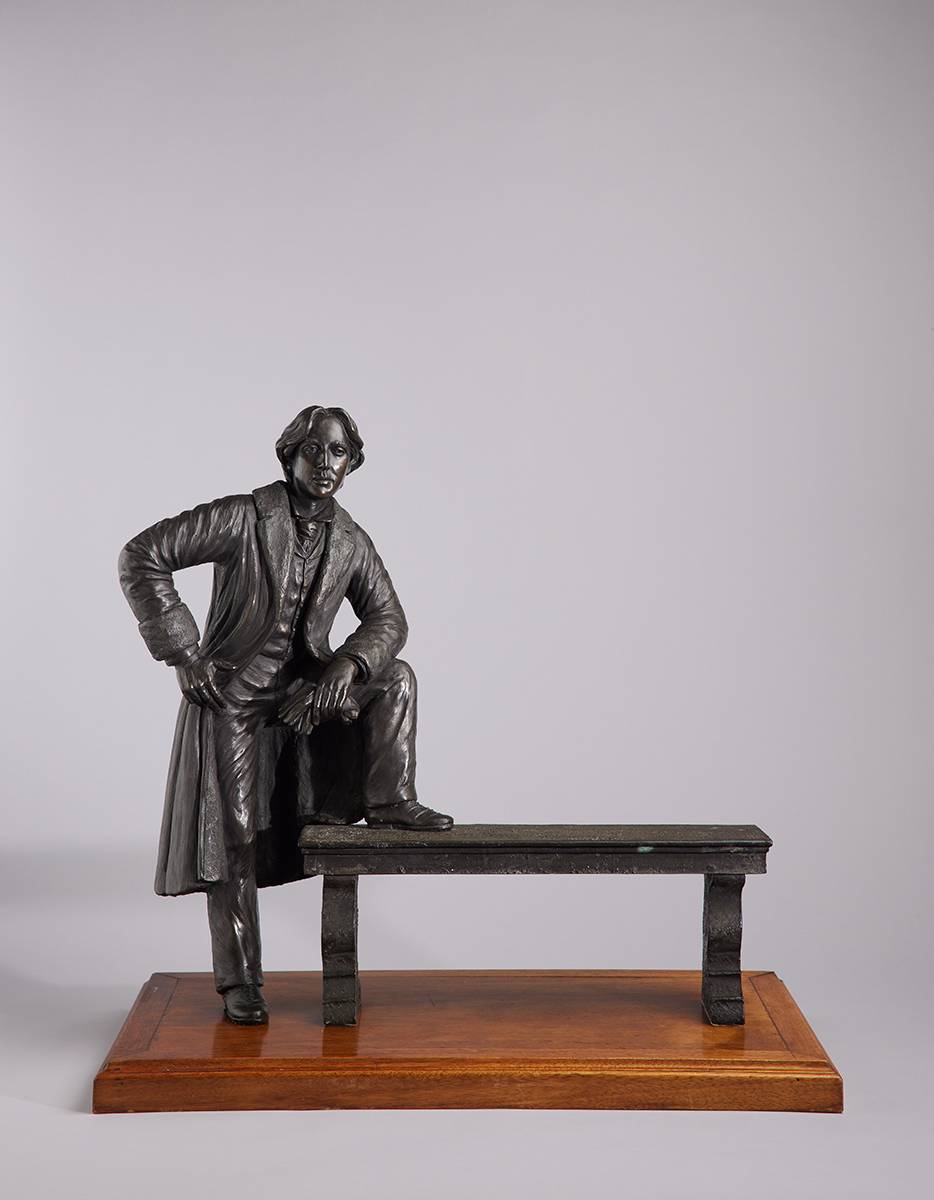 OSCAR WILDE, 1989 by Jeanne Rynhart sold for 1,900 at Whyte's Auctions
