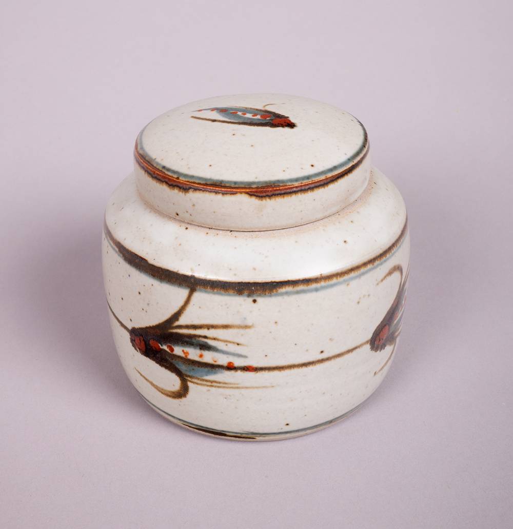 POT WITH LID by David Leach sold for 300 at Whyte's Auctions
