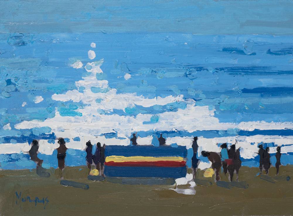 SUMMER WINDBREAK by John Morris sold for 220 at Whyte's Auctions