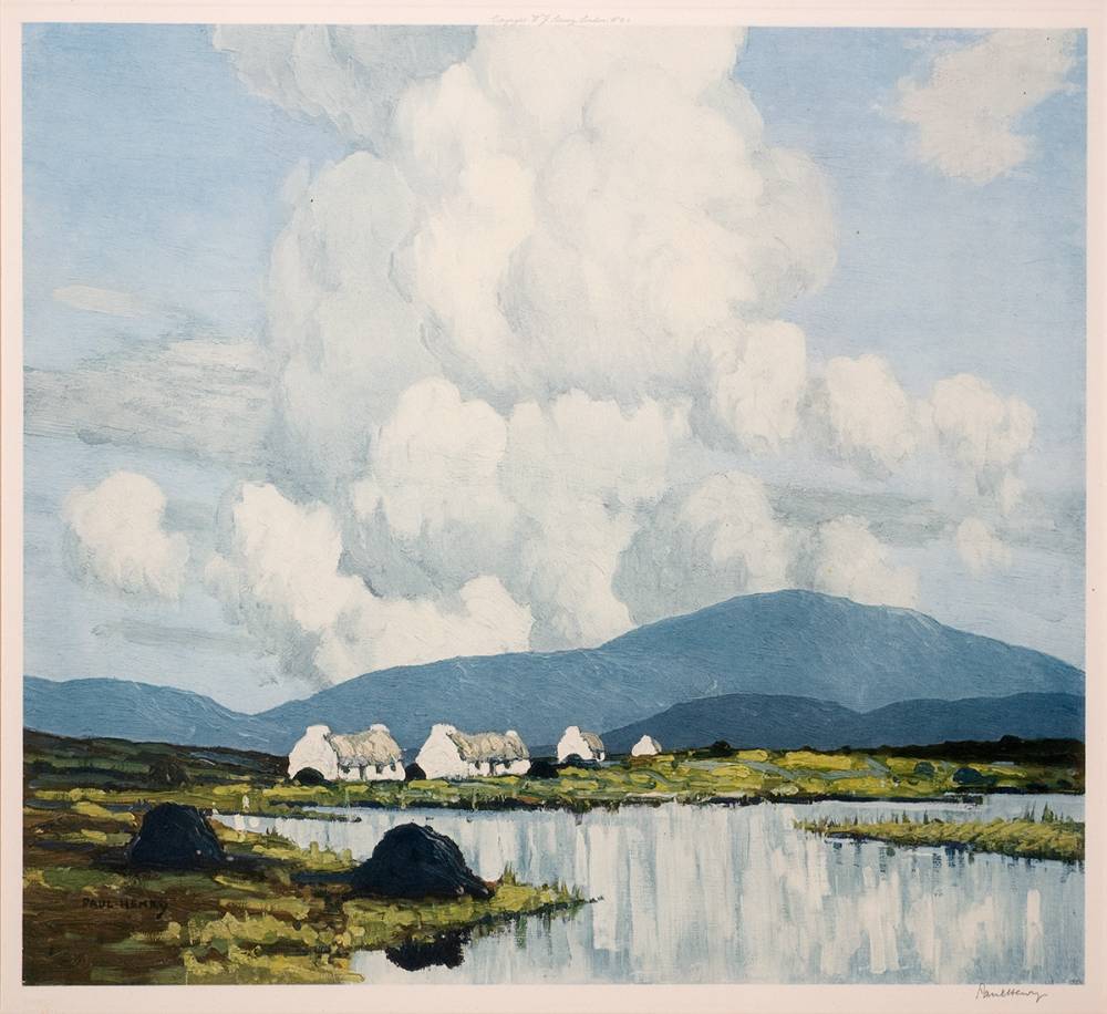 WEST OF IRELAND by Paul Henry sold for 1,150 at Whyte's Auctions