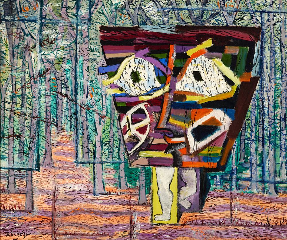 FIGURE IN A FOREST by Basil Ivan Rkczi sold for 2,500 at Whyte's Auctions