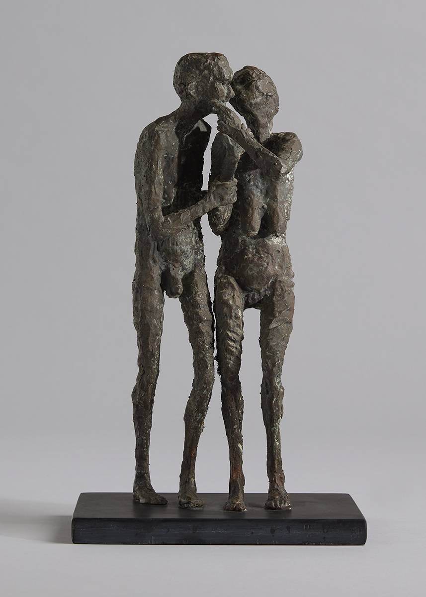 OLD COUPLE, 1979 by Rowan Gillespie sold for 9,500 at Whyte's Auctions