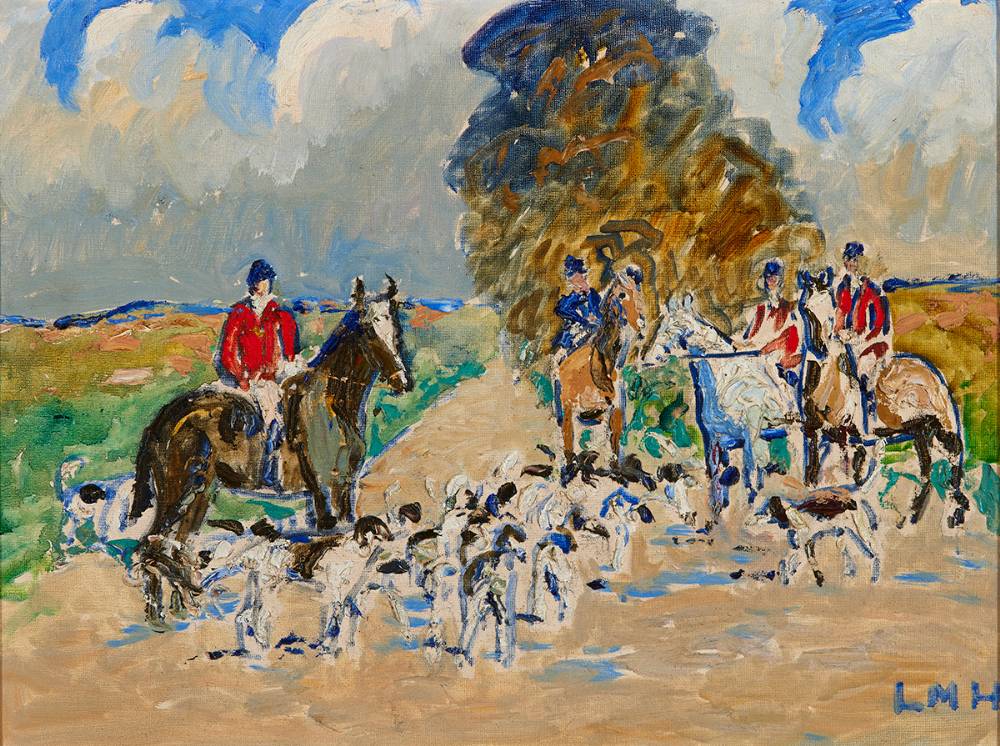 SIR GEORGE BROOKE - MASTER OF THE KILDARE HOUNDS by Letitia Marion Hamilton RHA (1878-1964) at Whyte's Auctions