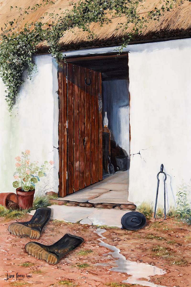 THE OPEN DOOR, 1992 by Diane Lavery  at Whyte's Auctions