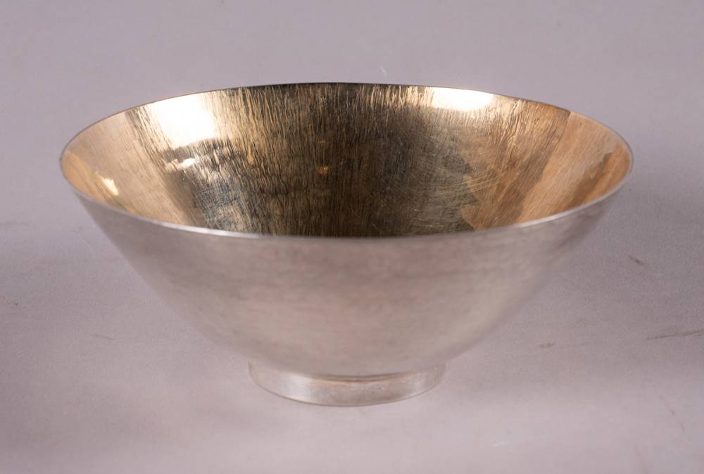 IRISH SILVER BOWL 1971 by Pdraig  Mathna (1925-2019) at Whyte's Auctions