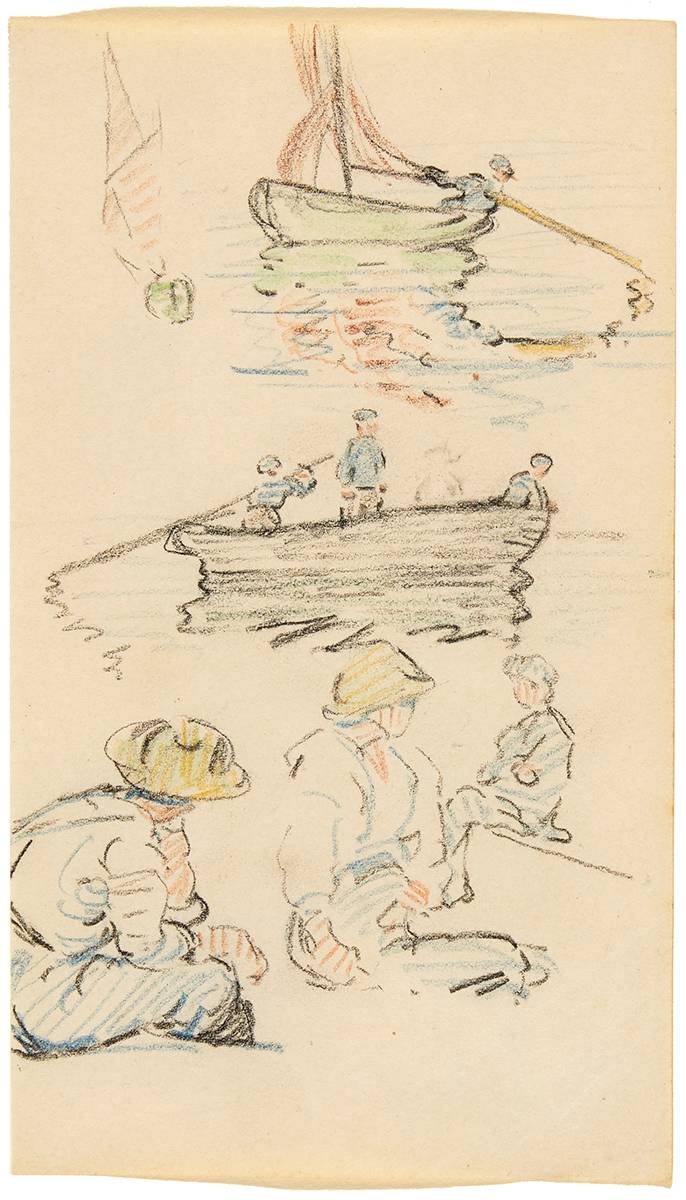 BY THE SHORE by Mary Swanzy HRHA (1882-1978) at Whyte's Auctions