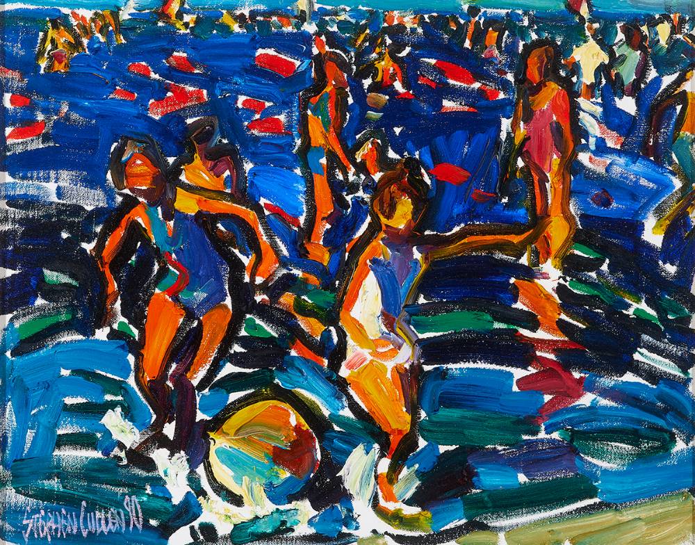 BATHERS, 1990 by Stephen Cullen (b.1959) at Whyte's Auctions