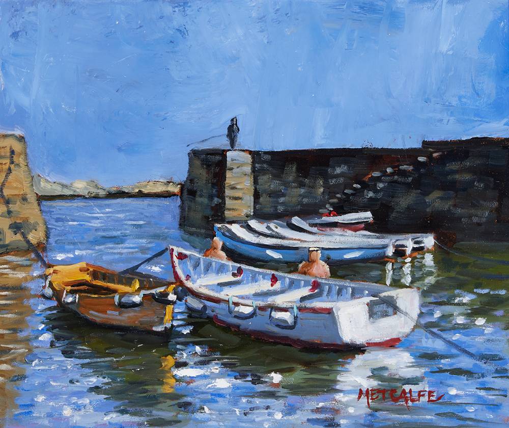 COLIEMORE HARBOUR, DALKEY, 2023 by Peter 'Metcalfe' O'Connor sold for 460 at Whyte's Auctions