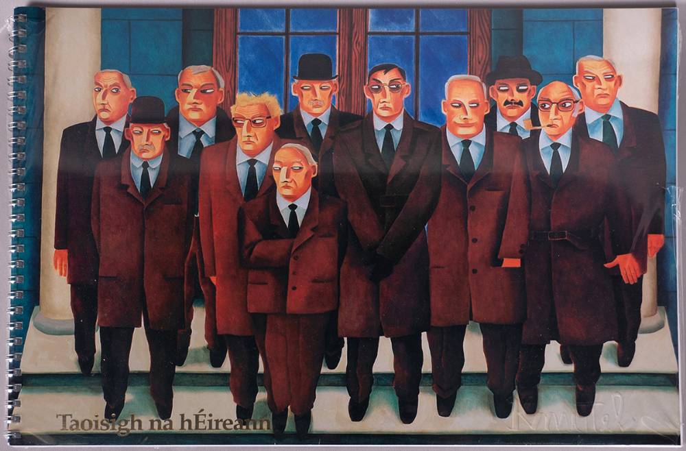 TAOISIGH NA hIREANN by Graham Knuttel sold for 150 at Whyte's Auctions