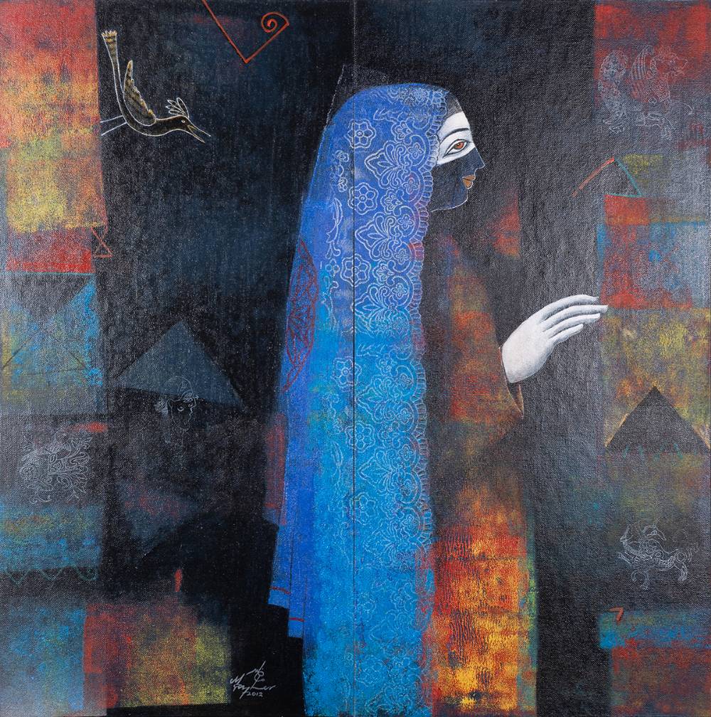 UNTITLED (FIGURE), 2012 by Mazhar Nizar (Yemeni) at Whyte's Auctions