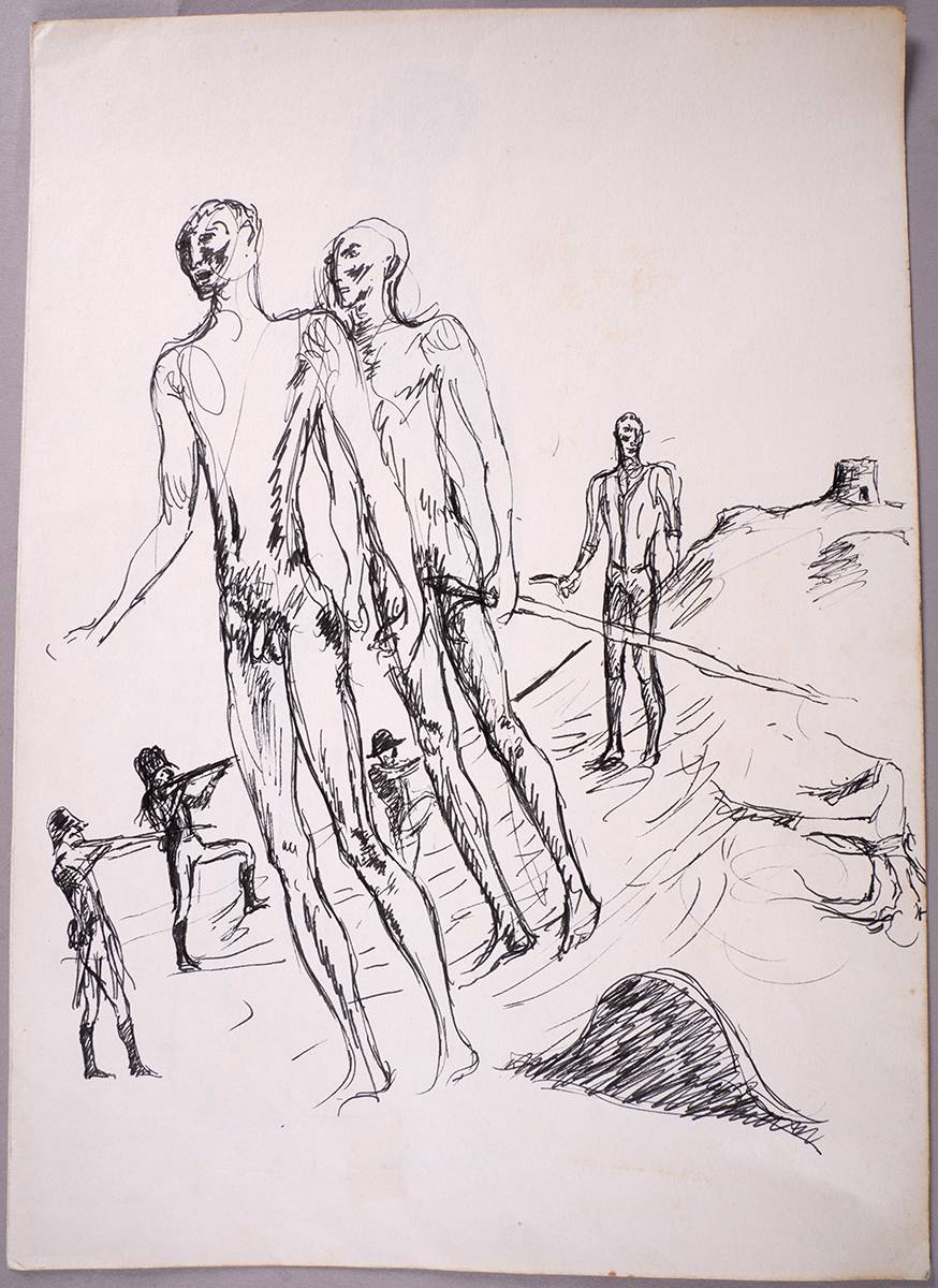 FIGURE STUDIES, 1966-67 (SET OF NINE) by James McKenna (1933-2000) at Whyte's Auctions