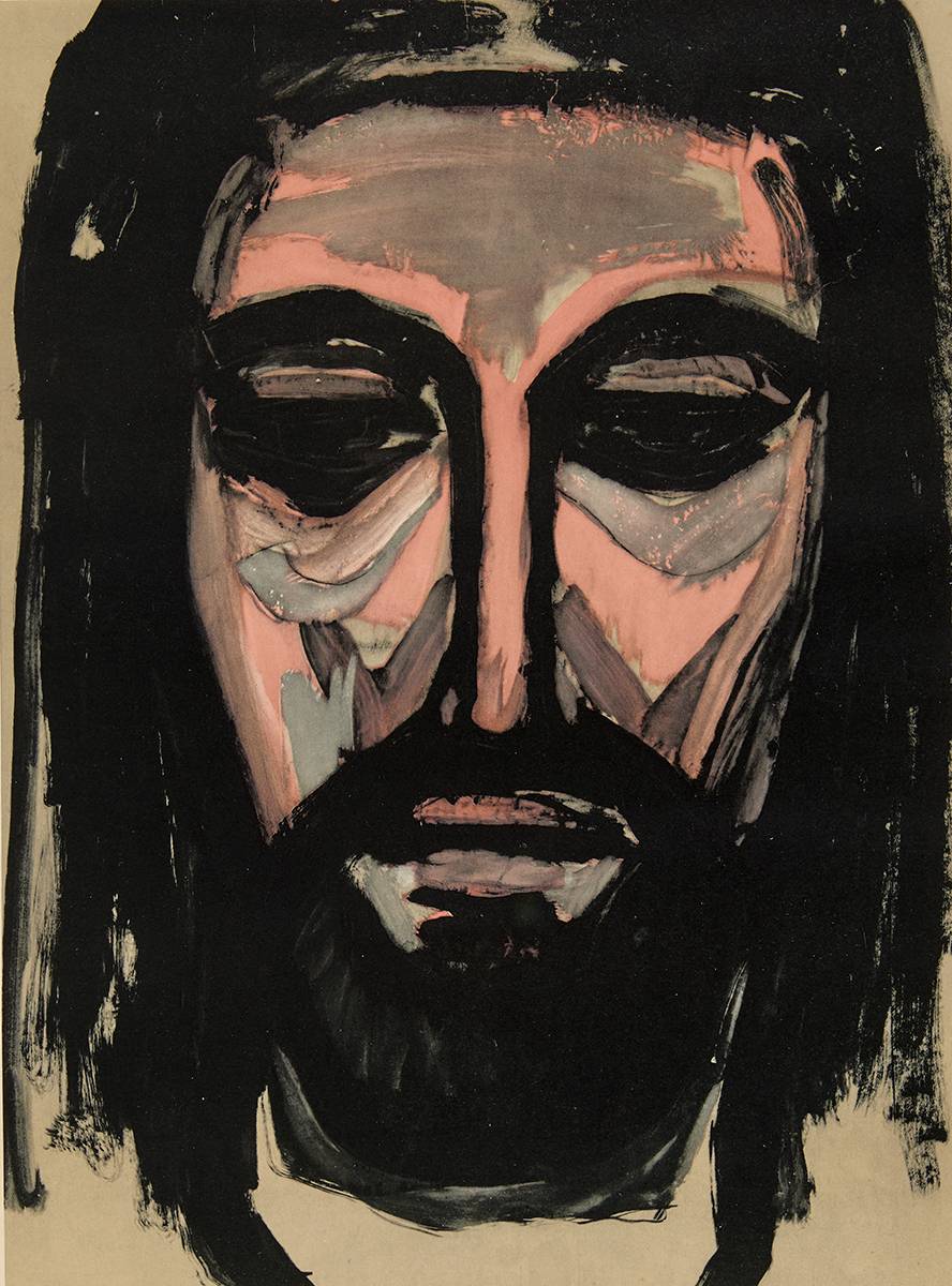HEAD OF CHRIST by Evie Hone sold for 360 at Whyte's Auctions